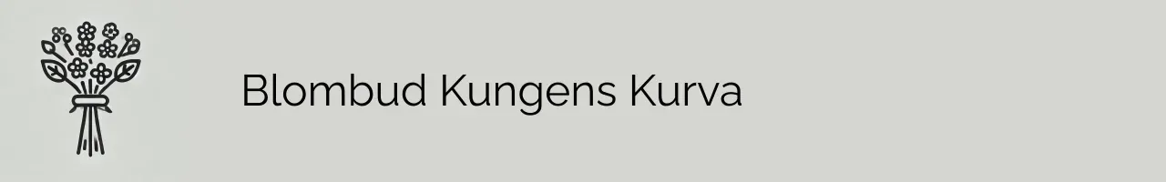 Blombud Kungens Kurva